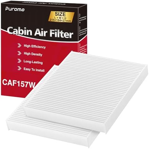 Puroma 2 Cabin Air Filter Multi-Layer for CP157 CF12157 Lexus Toyota Subaru