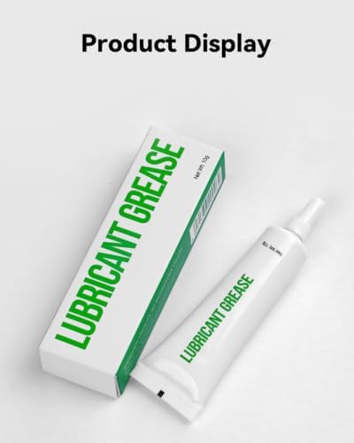 Creality Official Lubricant Grease, 3D Printer Gear Grease, Reduce Noise Enhanced Lubrication for All 3D Printers, Lead Screw, Guide Rails, Linear Rods, 3D Printers Parts, 2 Pack