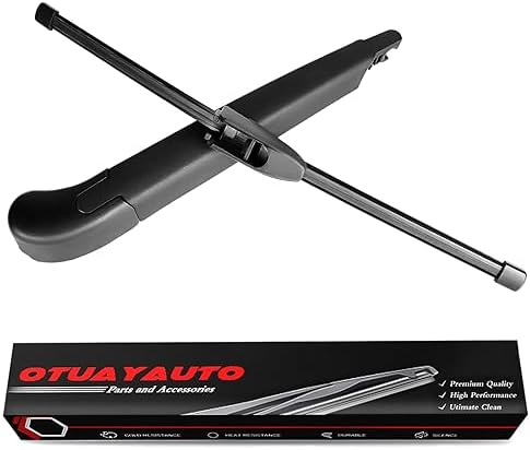Replacement for Hyundai Elantra GT, I30 2012-2017 Vehicles, Rear Windshield Back Wiper Arm Blade Set - OTUAYAUTO Factory OEM Replacement 98811A5000