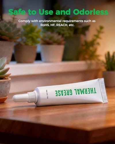 Creality 3D Printer Thermal Grease, 350°C High-Temperature Resistant Paste, Excellent Thermal Conductivity, Non-Conductive, for 3D Printer Hotend/Nozzle, Suitable for All FDM 3D Printer (1 Pack)