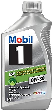 Mobil 1 121218-6PK ESP Motor Oil - 1 Quart (Pack of 6)