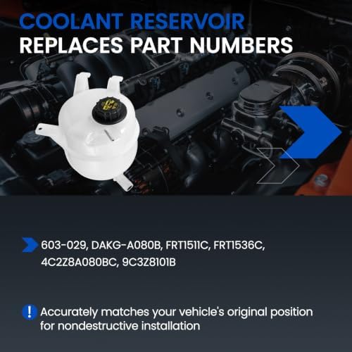 603-029 Engine Coolant Reservoir Tank for Ford E-Series 97-14