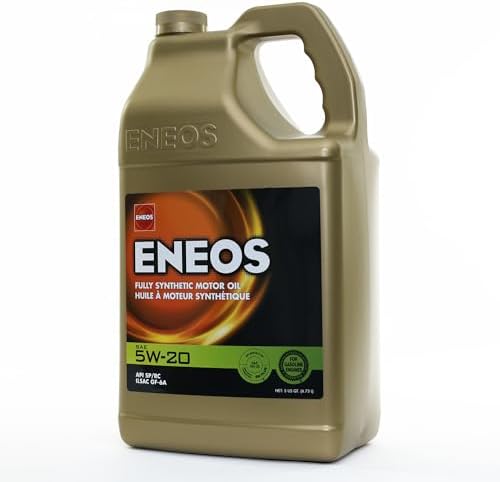 ENEOS 5W-20 Fully Synthetic Motor Oil, 5 Qt