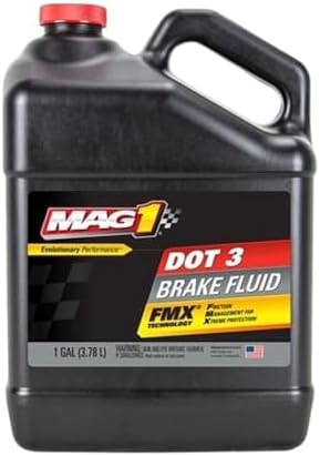 MAG 1 00121 DOT3 Brake Fluid - 1 Gallon