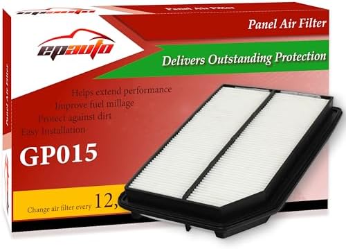 EPAuto GP015 (CA10015) Engine Air Filter Replacement for Honda