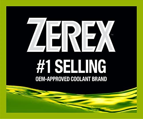 Zerex Original Green Low Silicate Concentrate Antifreeze/Coolant 1 GA, 128 Fl Oz (Pack of 2)