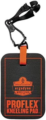 Ergodyne ProFlex 365 Mini Kneeling Pad with Glove Grabber, 4" x 6" x 1, Black