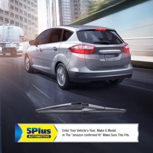 5 PLUS 12" Back Wiper fits Nissan Rogue 2008-2025 Rear Wiper Blade