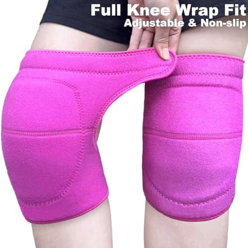 Garden Knee Pads for Women, Extra Thick Foam Padding, Pink M, 1 Pair