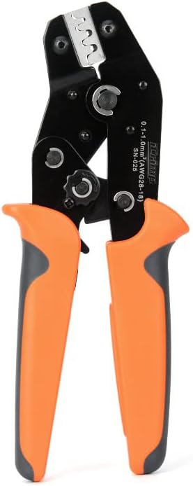 iCrimp SN-025 Ratchet Crimper AWG28-18 for Dupont,Molex CP,C-Grid 0.1-1.0mm2