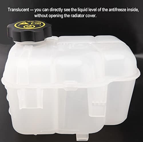 Coolant Reservoir Expansion Recovery Tank with Cap Compatible with Chevrolet Cruze 2011-2016 Orlando 2012-2014 Buick Verano 2012-2017 Cascada, Replace 603-383 Coolant Overflow Recovery Reservoir Tank