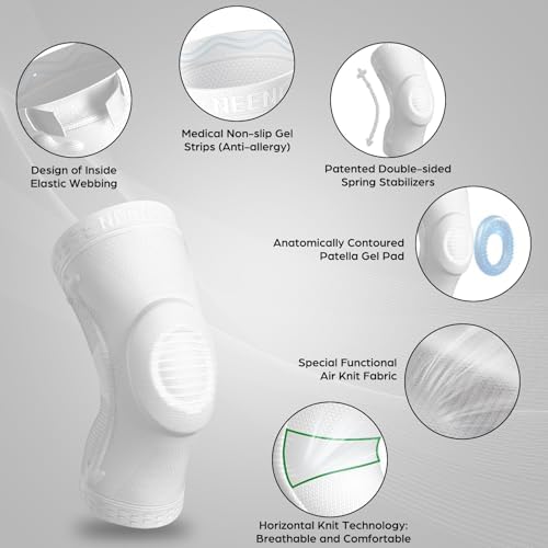 NEENCA Professional Knee Brace, Medical Knee Support for Women & Men Relief