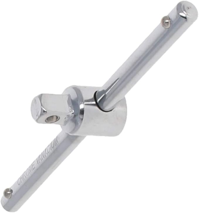 Utoolmart 1/4" Drive Sliding Wrench Breaker Bar T-Handle Socket Hand Tool 1pcs