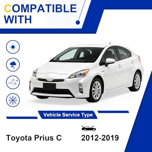 KAIYI 3 Windshield wipers Compatible with Toyota Prius C 2012-2019