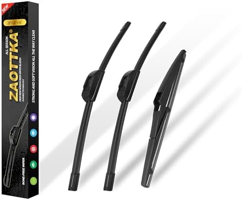 28"+20"+16" Windshield Wiper Blade Replacement Kit for 2011-2021 Sienna - OEM Quality All Season Windshield Wiper J/U Hook (Set of 3)