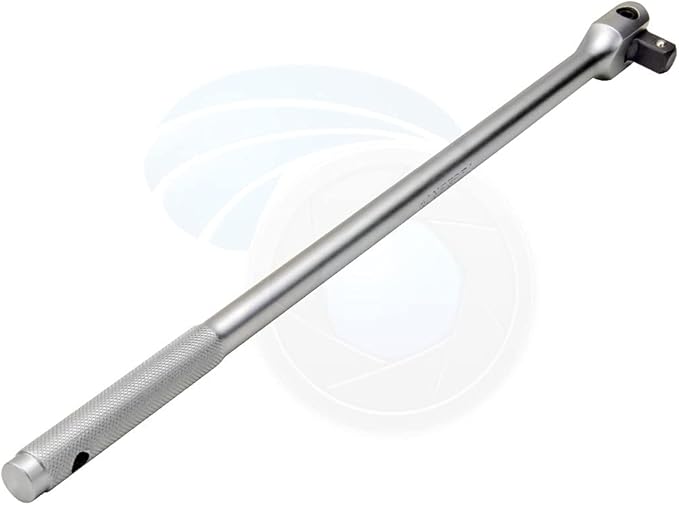 TOLSEN 1/2 Drive Head 18inch Breaker Bar Non-Ratcheting Socket Wrench