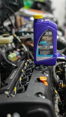 Royal Purple (36530-6PK HPS 5W-30 Synthetic Motor Oil with Synerlec Additive Technology - 1 Quart, (Case of 6)