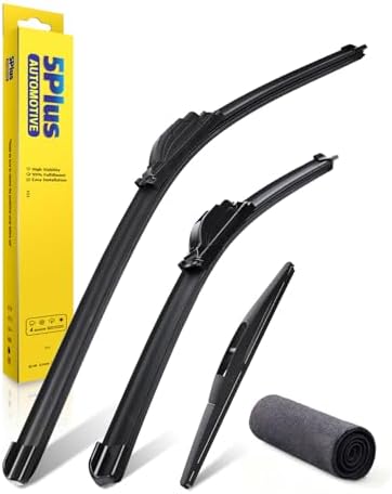 5 PLUS Custom-Fit Wipers fits Nissan Murano 2009-2014 Windshield Wipers