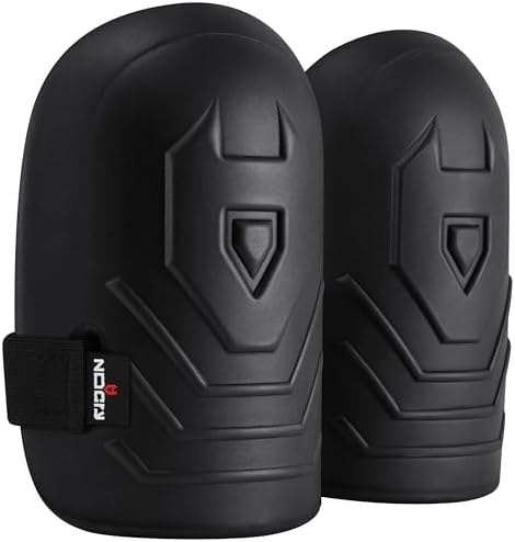NoCry Gardening Knee Pads for Women and Men – Waterproof Foam Padding in a Lightweight Yet Durable Design; Easy to Wear with Adjustable Elastic Hook-and-Loop Straps – Ideal for the Garden and Yard Work