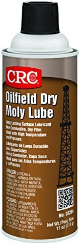 CRC Oilfield Dry Moly Lube, 11 Wt Oz, (Pack of 12), 03284CS