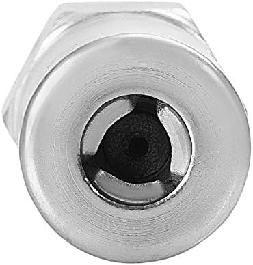 PROLUBE Heavy Duty 3-Jaw Grease Coupler | With Ball Check | 10,000 PSI | Use with Hand & Air Operated Grease Guns | 1/8” NPT Threads (43525)