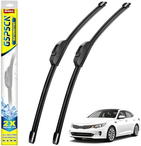 GSPSCN Windshield Wiper Blades for Kia Optima 2016-2020 (Pack of 2)