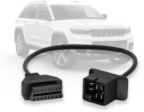 OBD1 to OBD2 Adapter for Chrysler 6pin to 16pin Diagnostic Cable