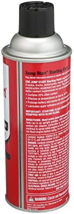 CRC Jump Start Starting Fluid with Lubricity, 11 Wt Oz, 05671