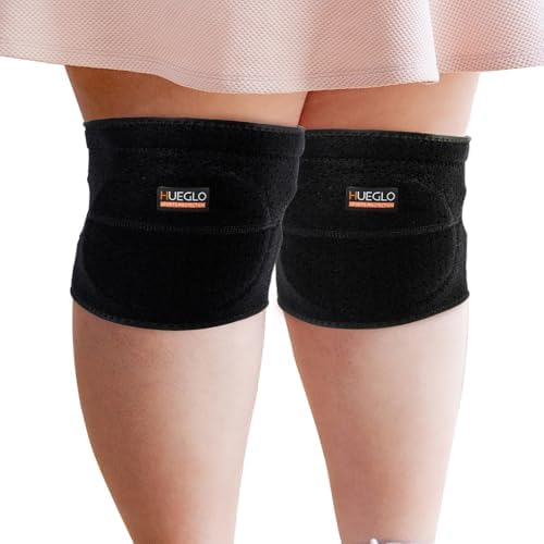 HUEGLO Dance Volleyball Knee Pads for Women Plus Size Soft Cushion,XXL