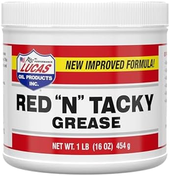 Lucas Oil 10574 Red "N" Tacky Grease - 1 Pound