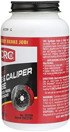 CRC Synthetic Brake & Caliper Grease - Prevents Brake Noise - 8 oz