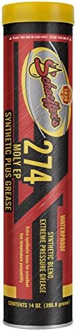 Schaeffer Manufacturing Co. 02742-029S Moly EP Synthetic Plus Grease, NLGI #2, 14 oz.