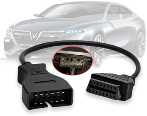 OBD1 to OBD2 Adapter Fit for GM 12Pin to 16 Pin Diagnostic Cable