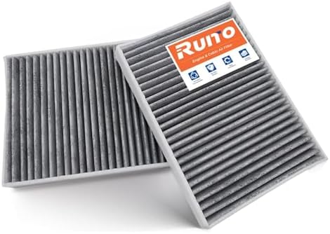 Cabin Air Filter with Activated Carbon Compatible with BMW X5, X6, X7, M5, M8, 745e xDrive, 750i xDrive, Alpina B7, Alpina XB7, M8 Gran Coupe, 530e, 530i, 540i, 740i, 750i, 840i