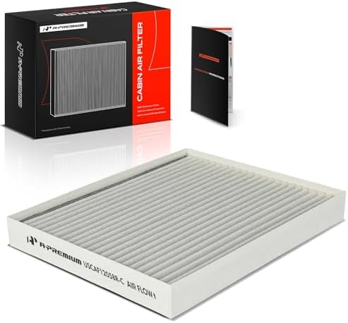A-Premium Cabin Air Filter w/Activated Carbon Compatible with Hyundai, Kia