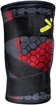 Storelli Knee Sleeve, Compression Knee Brace, Zero-Slip Silicone Band, Customizable Fit, Performance Support and Recovery, Superior Breathability