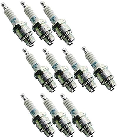 NGK 4551 Pack of 10 Spark Plugs (BR9HS-10)