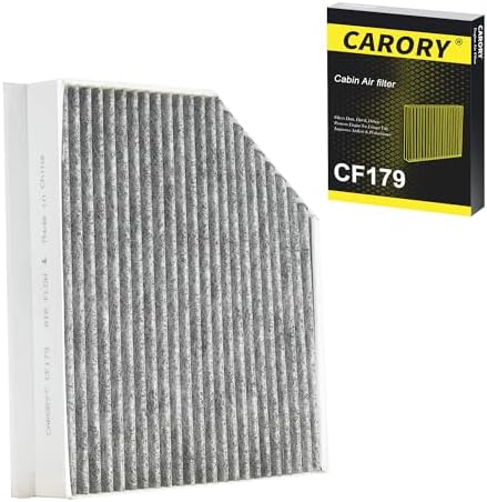 Cabin Air Filter w/Activated Carbon for Audi Q5 (2009-2017), A4 (2009-2016), A5 (2008-2017), Porsche Macan (2015-2026, Not for 2024 EV), S5, S4, SQ5, allroad, CF11179, 8K0819439B, CF179