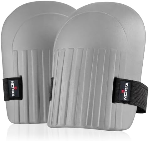 NoCry Gardening Knee Pads for Women and Men – Waterproof Foam Padding in a Lightweight Yet Durable Design; Easy to Wear with Adjustable Elastic Hook-and-Loop Straps – Ideal for the Garden and Yard Work
