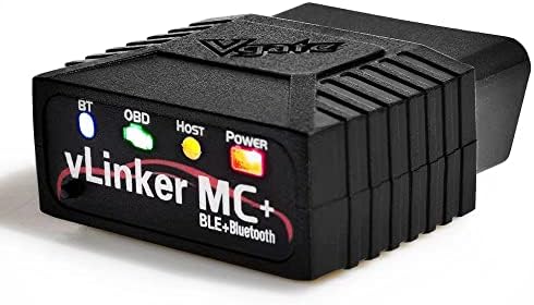 Vgate vLinker MC+ Bluetooth OBD2 Car Scan Tool for iOS, Android, Windows