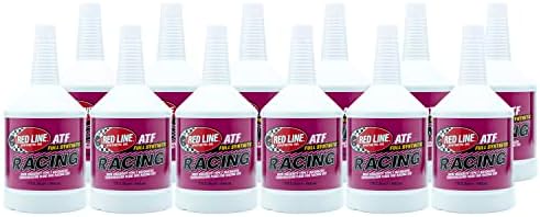 Red Line 30304 Synthetic Racing Type F Automatic Transmission Fluid (ATF) - 1 Quart (12 Pack)