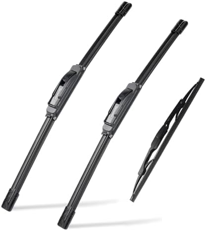 3Pcs Windshield Wiper Blades Set for Jeep Patriot 2007-2017, Original Equipment Automotive Replacement Windshield Wiper Blades- 21" 21" 10" (Pack of 3)