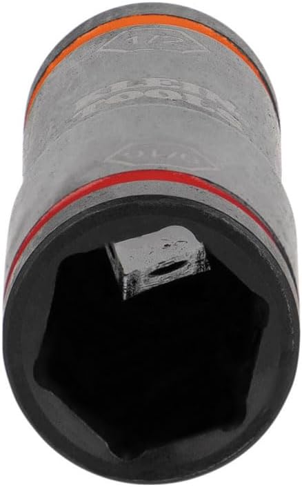 Klein Tools 66076 Impact Driver Flip Socket, 9/16- and 1/2-Inch Sizes, Use with Klein Tools Compact Impact Wrenches BAT20CW, BAT20CW1