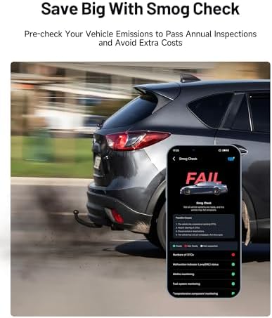 TOPDON Carpal Bluetooth Car Code Reader, All System Scanner, iOS & Android