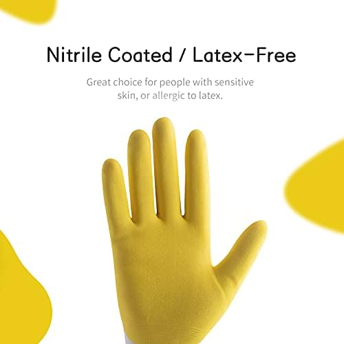 HANDLANDY 2/3/6 Pairs Womens Gardening Gloves, Garden Gloves for Women