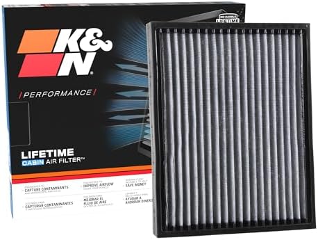 K&N LIFETIME Cabin Air Filter: Washable, Clean Air for your Cabin, VF2049