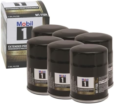 Mobil 1 M1-110 / M1-110A Extended Performance Oil Filter, Pack of 6