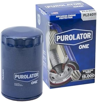 Purolator PL24011 PurolatorONE Advanced Engine Protection Spin On Oil Filter Compatible With Chevrolet K1500, K2500, S10, Blazer, C1500, Tahoe, Astro, Corvette, GMC K1500, Sonoma, Yukon and Jimmy