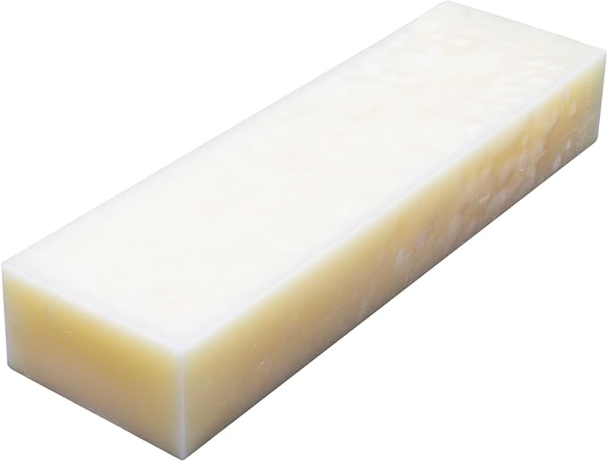 Blended Waxes, Inc. Microcrystalline Wax Block, Sculpting & Casting Wax, Candle Making and Everyday Use, 1lb, Pack of 1