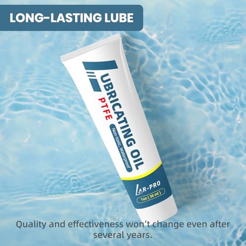 AR-PRO (5-Pack) General-Purpose Silicone Sealant Lubricant - 1oz Waterproof Silicone Grease Long-Lasting Lube use for Swimming Pool O-Rings, Pool Gaskets, Valve, Faucet and Bearings